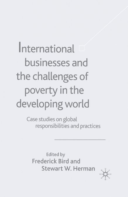 International Businesses and the Challenges of Poverty in the Developing World