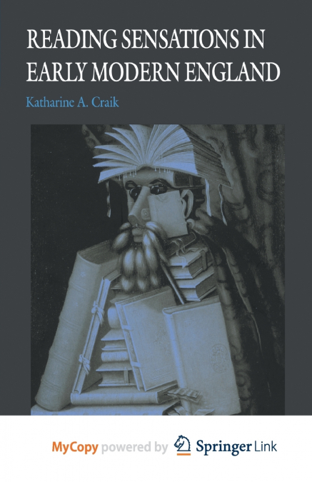 Reading Sensations in Early Modern England