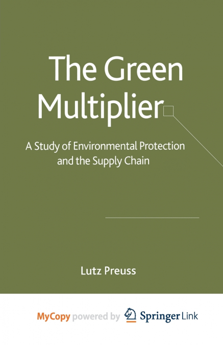 The Green Multiplier