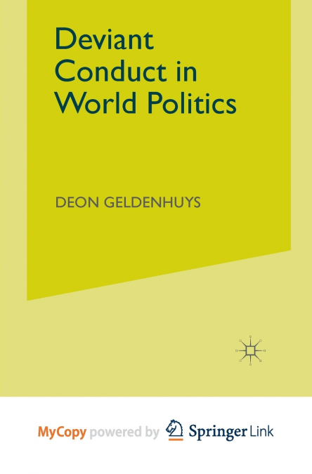 Deviant Conduct in World Politics