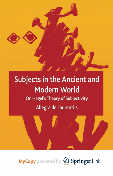 Subjects in the Ancient and Modern World