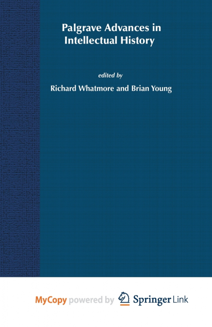 Palgrave Advances in Intellectual History