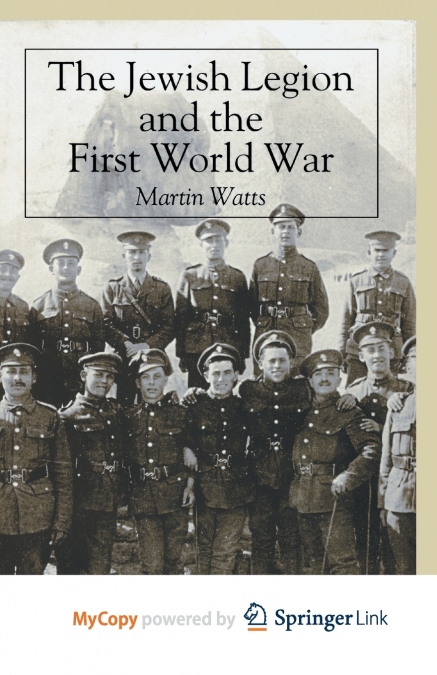 The Jewish Legion during the First World War
