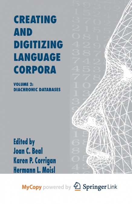 Creating and Digitizing Language Corpora