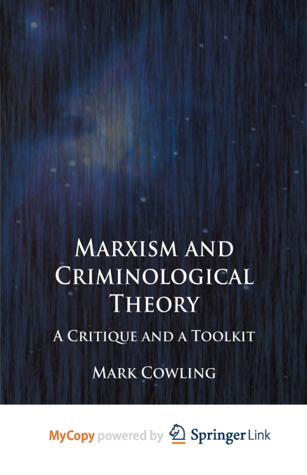 Marxism and Criminological Theory