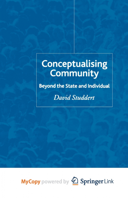 Conceptualising Community