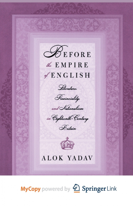 Before the Empire of English