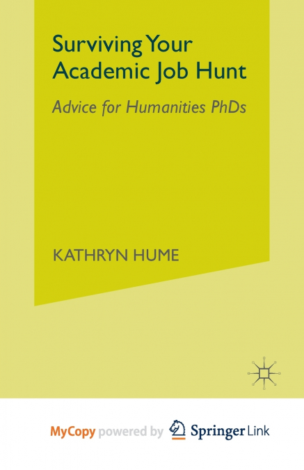 Surviving Your Academic Job Hunt