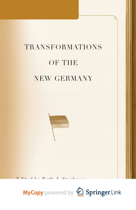 Transformations of the New Germany