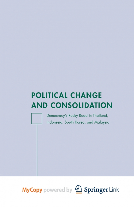 Political Change and Consolidation