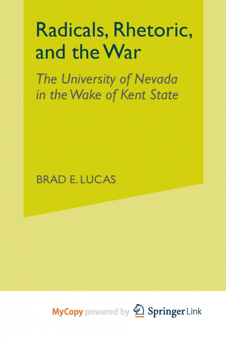 Radicals, Rhetoric, and the War