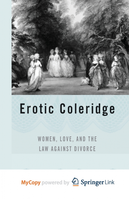Erotic Coleridge