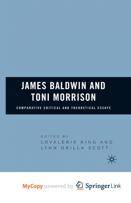 James Baldwin and Toni Morrison