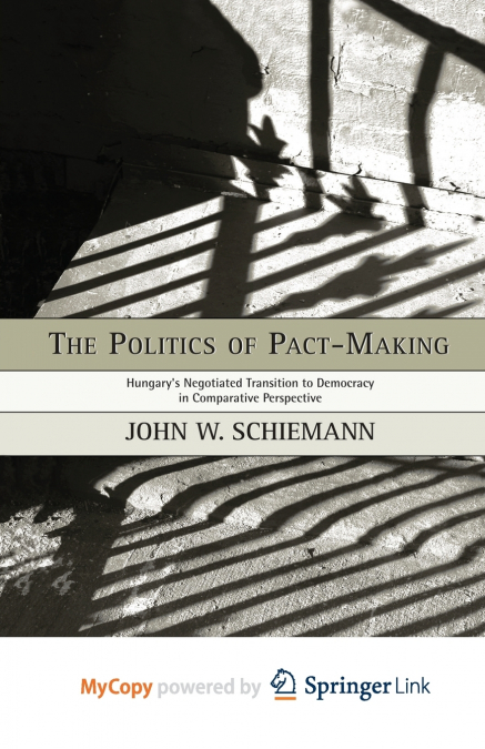 The Politics of Pact-Making