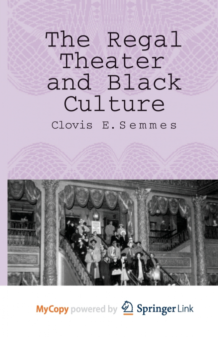 The Regal Theater and Black Culture
