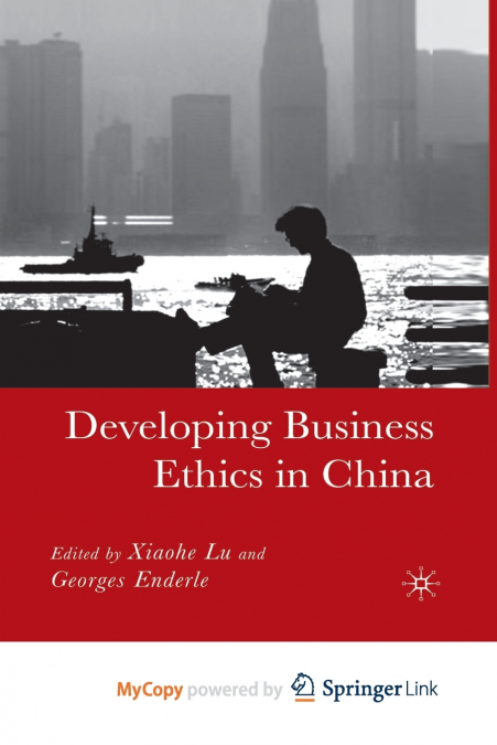 Developing Business Ethics in China