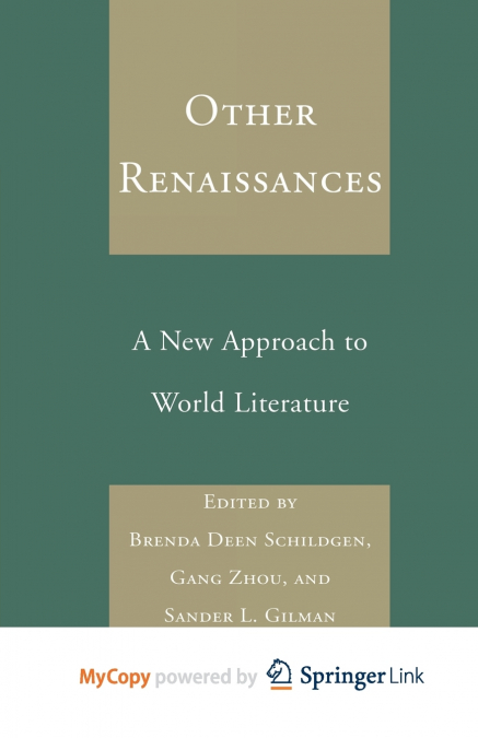 Other Renaissances