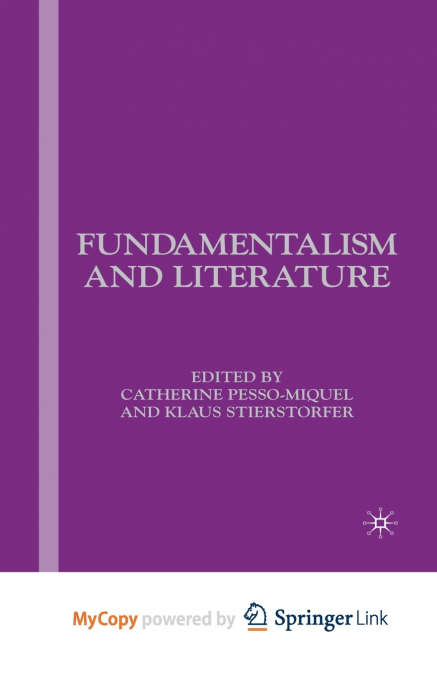 Fundamentalism and Literature