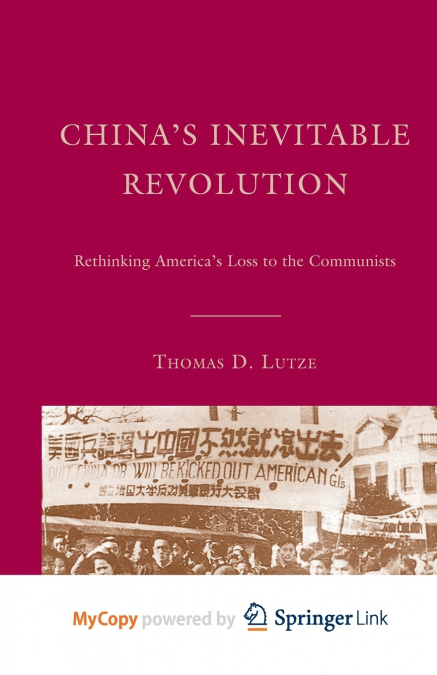 China’s Inevitable Revolution