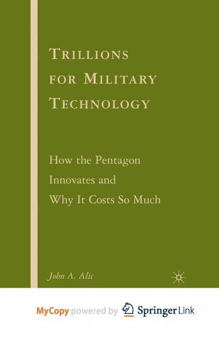 Trillions for Military Technology