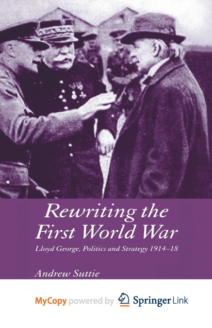 Rewriting the First World War