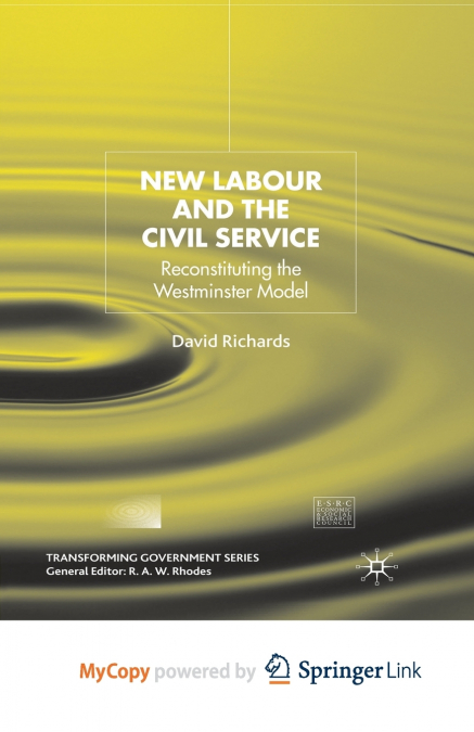 New Labour and the Civil Service
