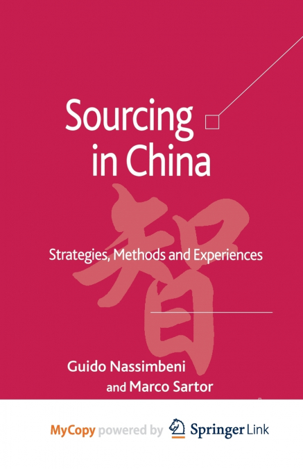 Sourcing in China