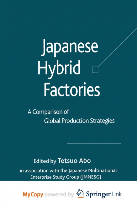 Japanese Hybrid Factories