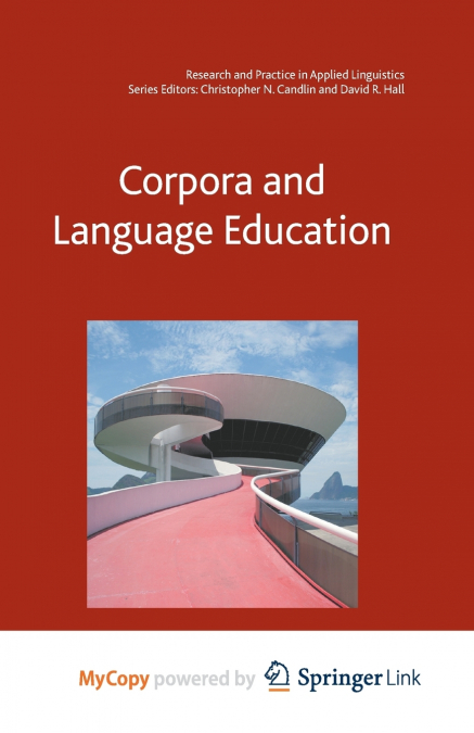 Corpora and Language Education