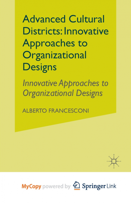 Advanced Cultural Districts