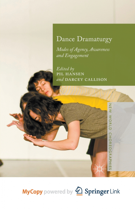 Dance Dramaturgy