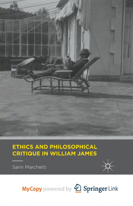 Ethics and Philosophical Critique in William James
