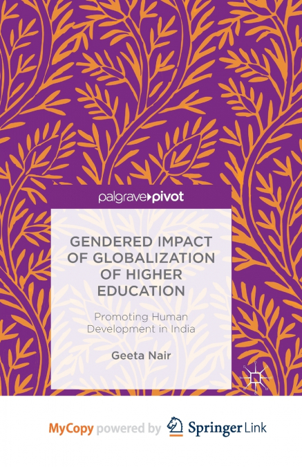 Gendered Impact of Globalization of Higher Education