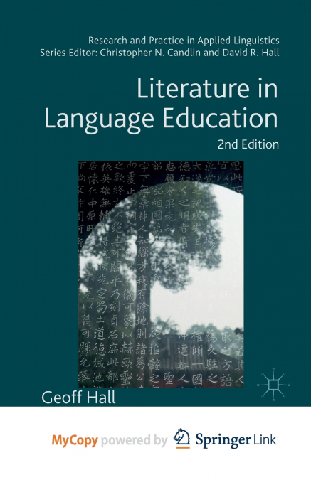 Literature in Language Education