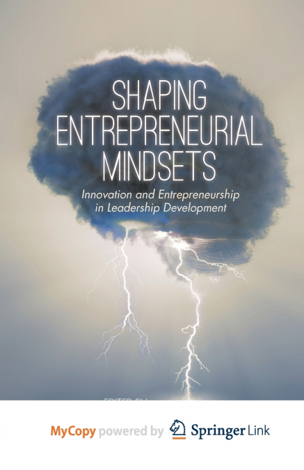Shaping Entrepreneurial Mindsets