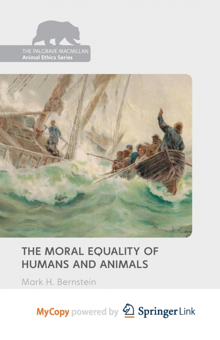 The Moral Equality of Humans and Animals