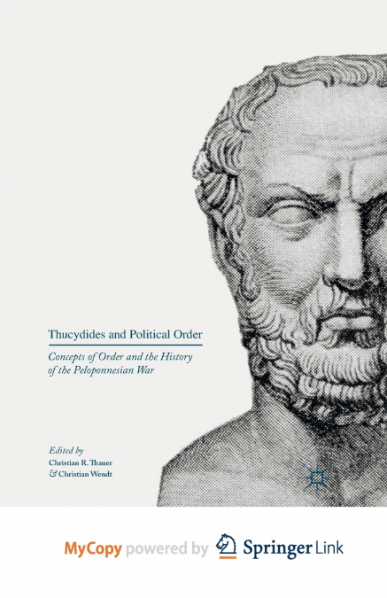 Thucydides and Political Order
