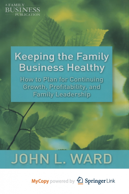 Keeping the Family Business Healthy