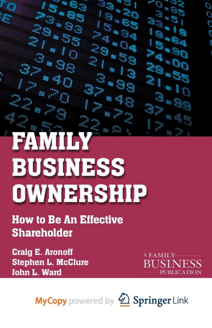 Family Business Ownership