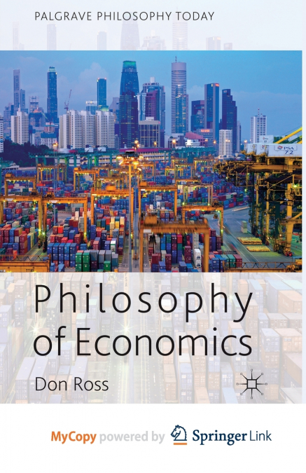 Philosophy of Economics