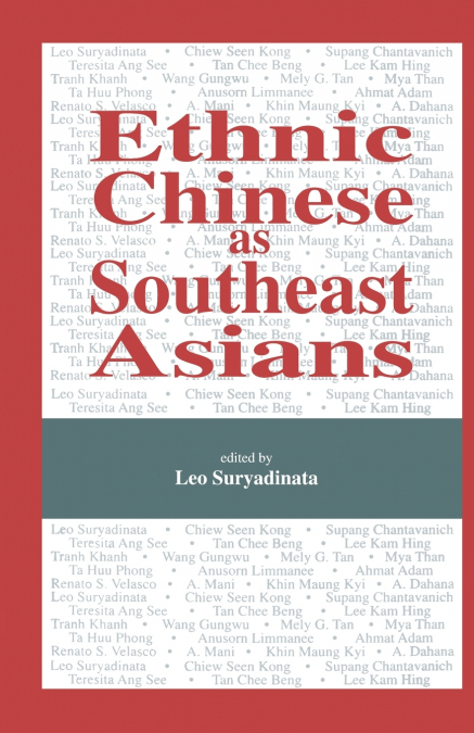 Ethnic Chinese As Southeast Asians