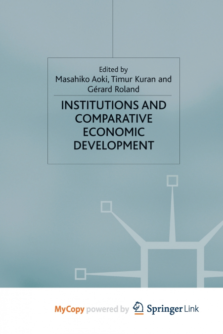 Institutions and Comparative Economic Development