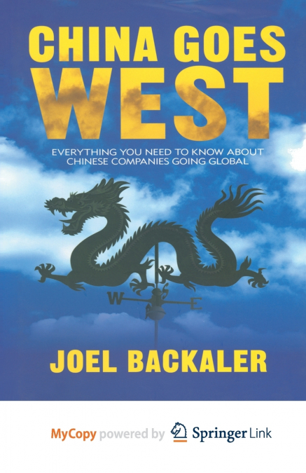 China Goes West