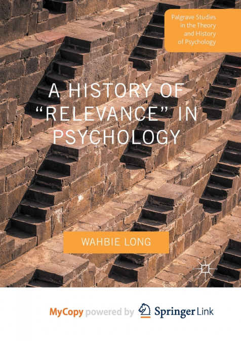 A History of 'Relevance' in Psychology