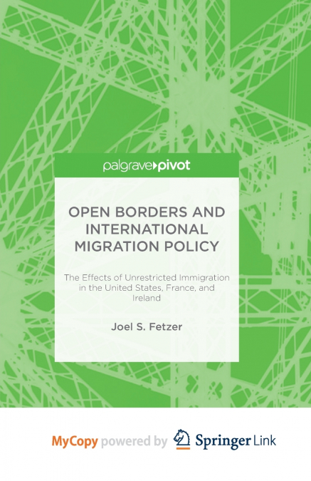 Open Borders and International Migration Policy