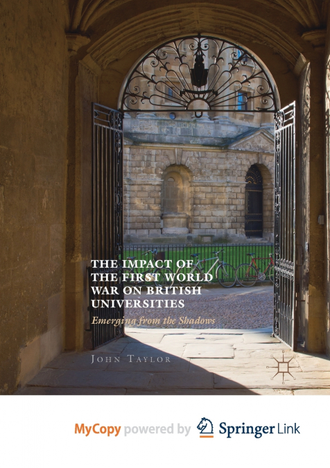 The Impact of the First World War on British Universities