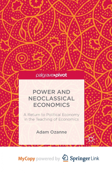 Power and Neoclassical Economics