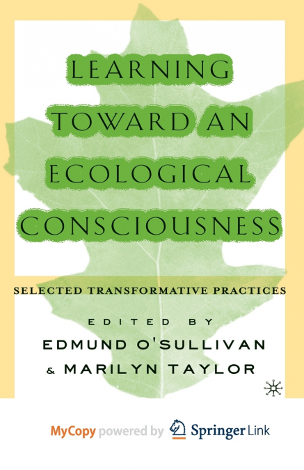 Learning Toward an Ecological Consciousness