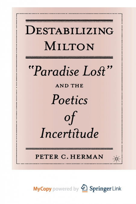 Destabilizing Milton