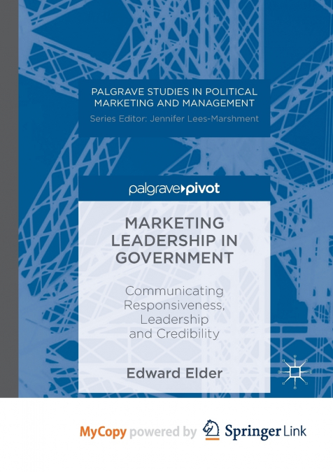 Marketing Leadership in Government